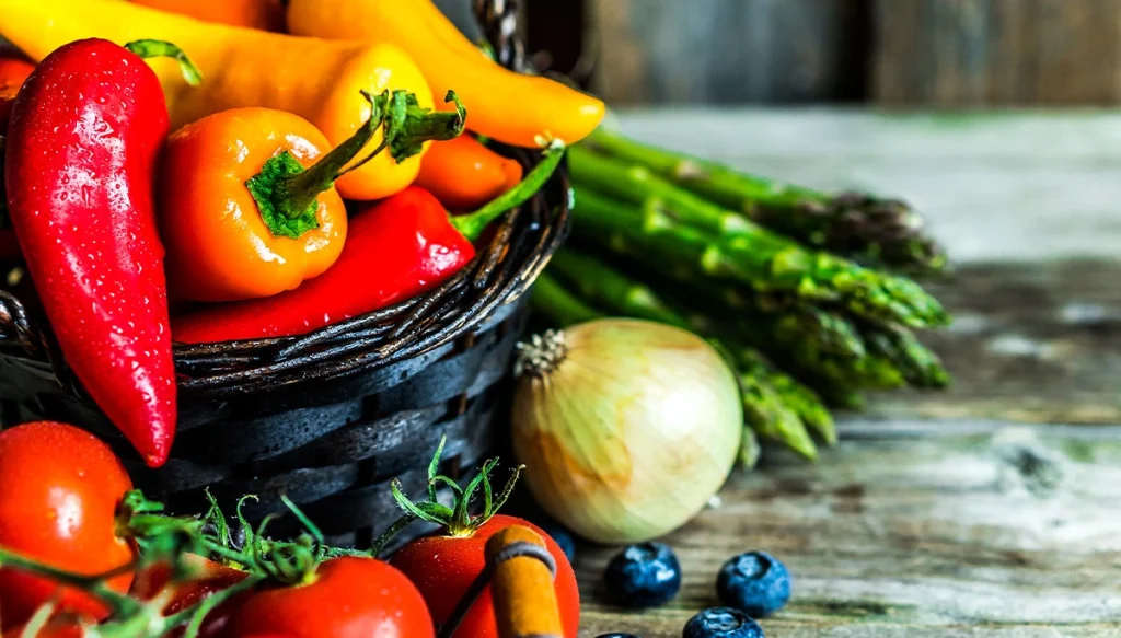 an assortment of vegetables